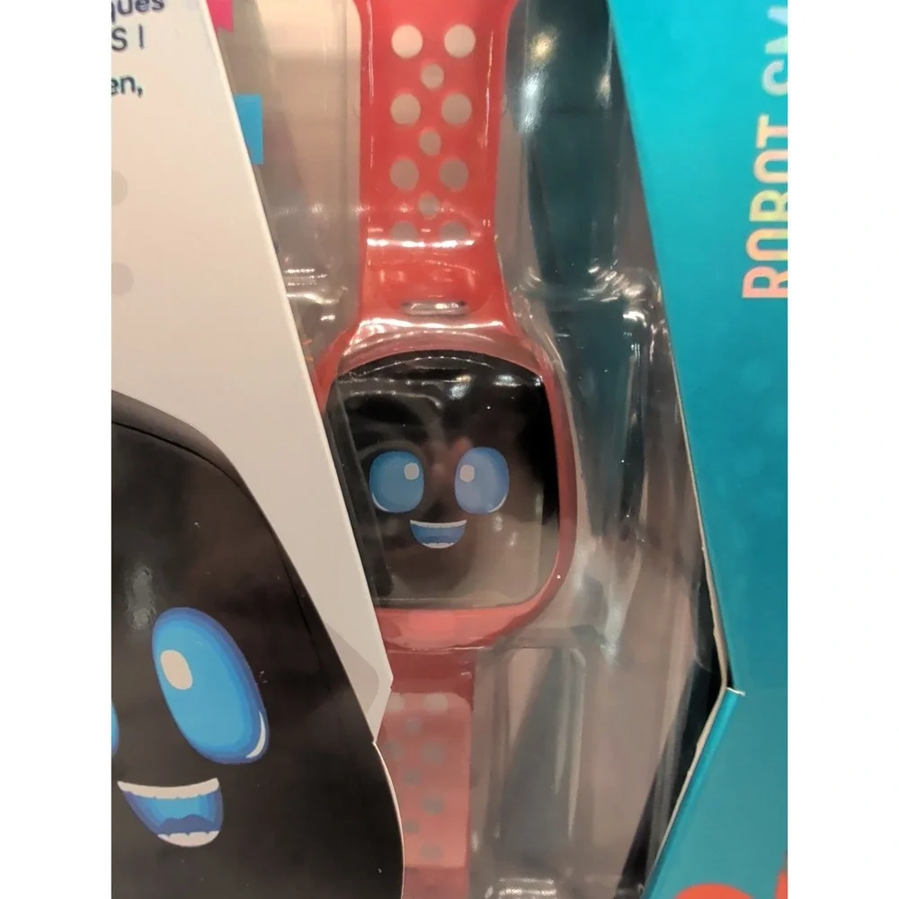 Tobi 2 Robot Red Smartwatch- 2 Cameras, Interactive Robot, Games, Videos, Selfie